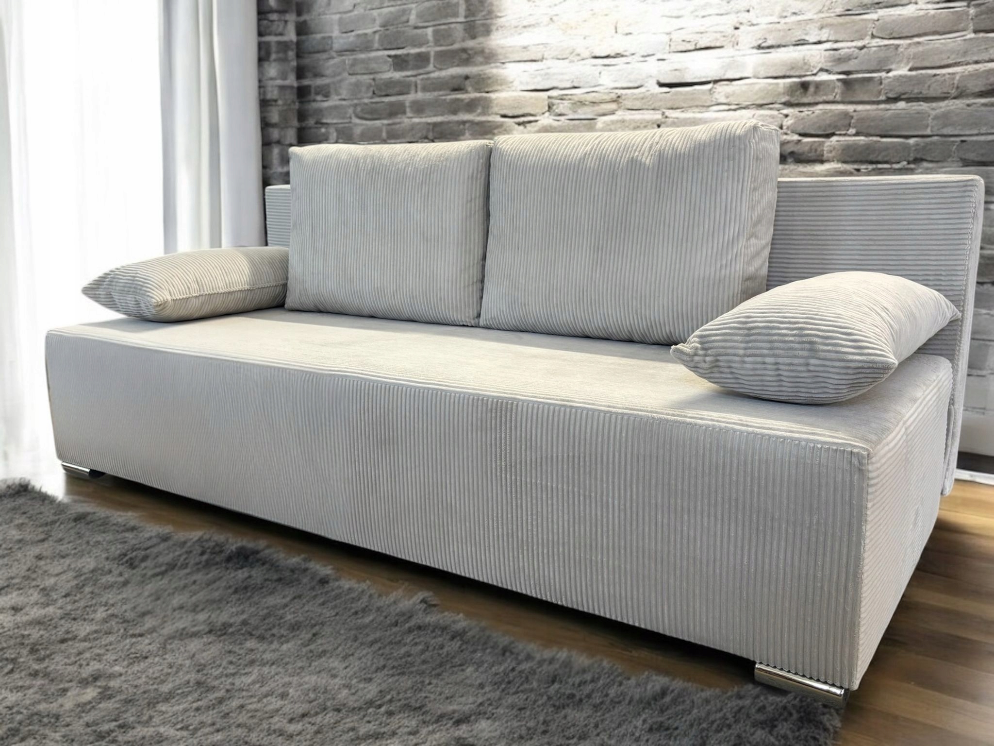 Kanapa rozkładana 3-osobowa Sofa Deportivo